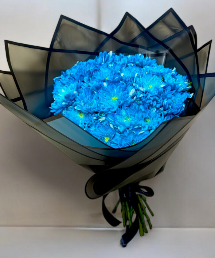 Azure Dream Chrysanthemum Bouquet