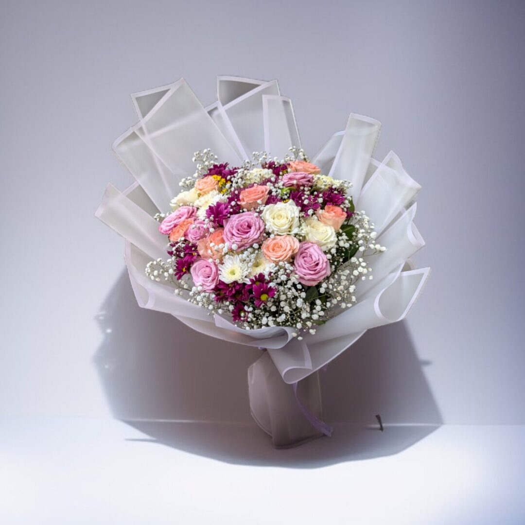 Soft Blush Garden Medley