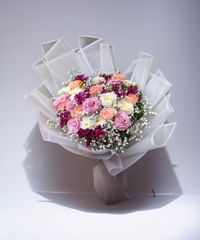 Soft Blush Garden Medley