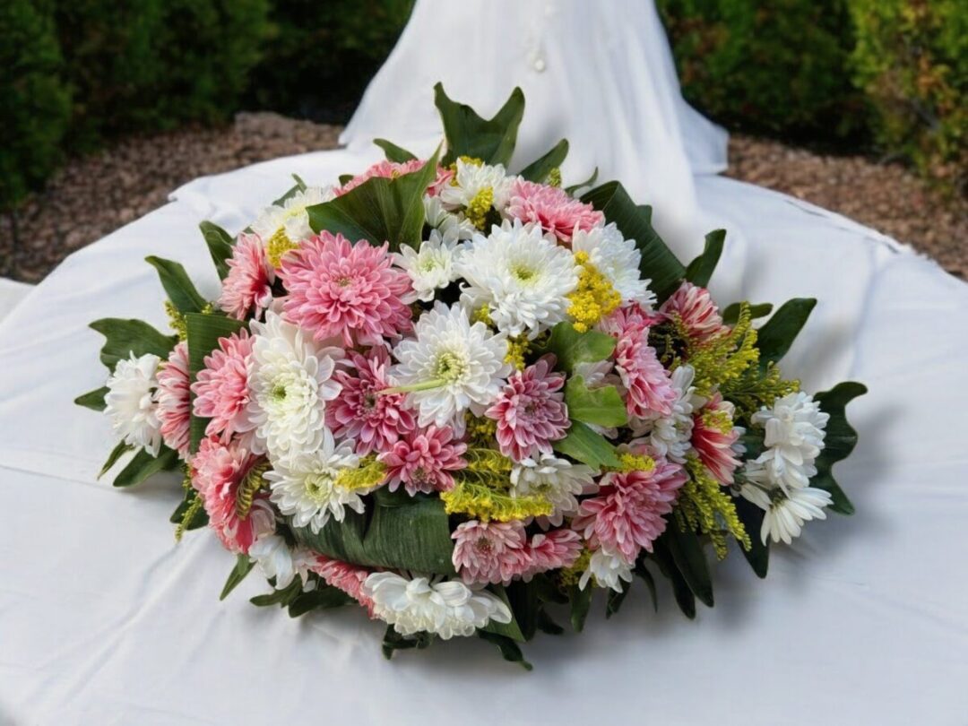 rosy centerpiece