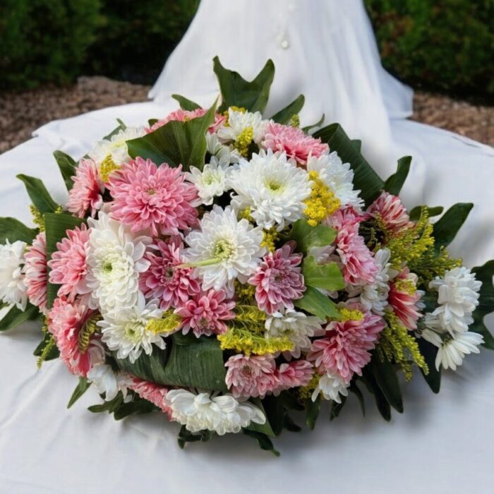 rosy centerpiece