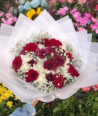 Burgundy Romance Bouquet