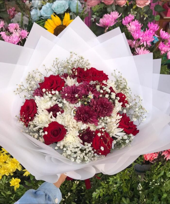 Burgundy Romance Bouquet