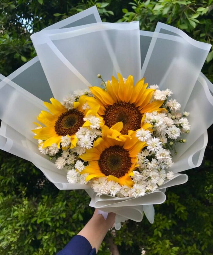 Sunny Delight Sunflower Bouquet