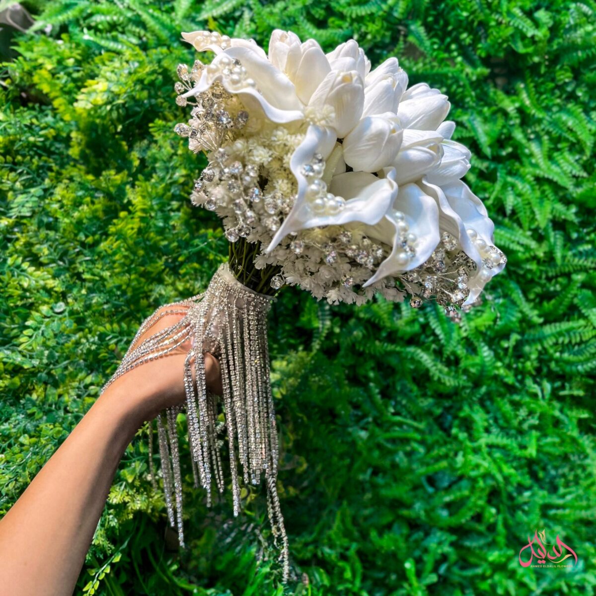 ⁦باقة ورد صناعي AB099⁩ - الصورة ⁦2⁩