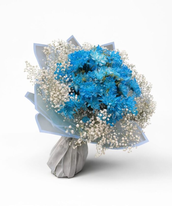 Azure Dreams Blue Bouquet
