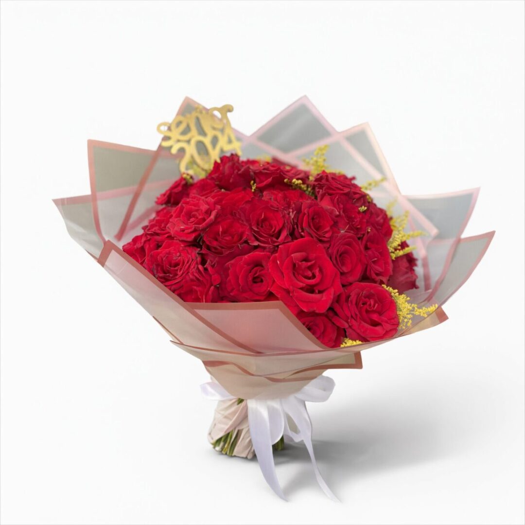 Passionate Red Rose Celebration Bouquet