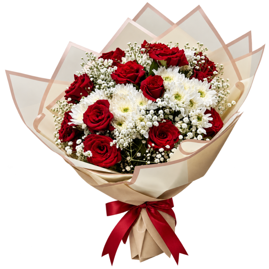 Crimson Romance Bouquet