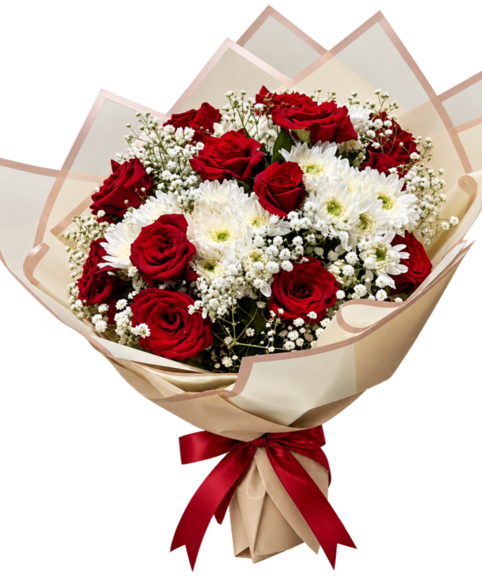 Crimson Romance Bouquet