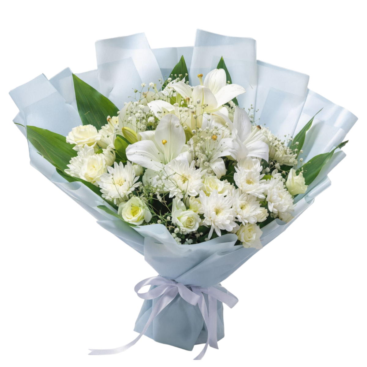 Pure Serenity White Bouquet