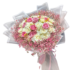 Blushing Elegance Rose Bouquet