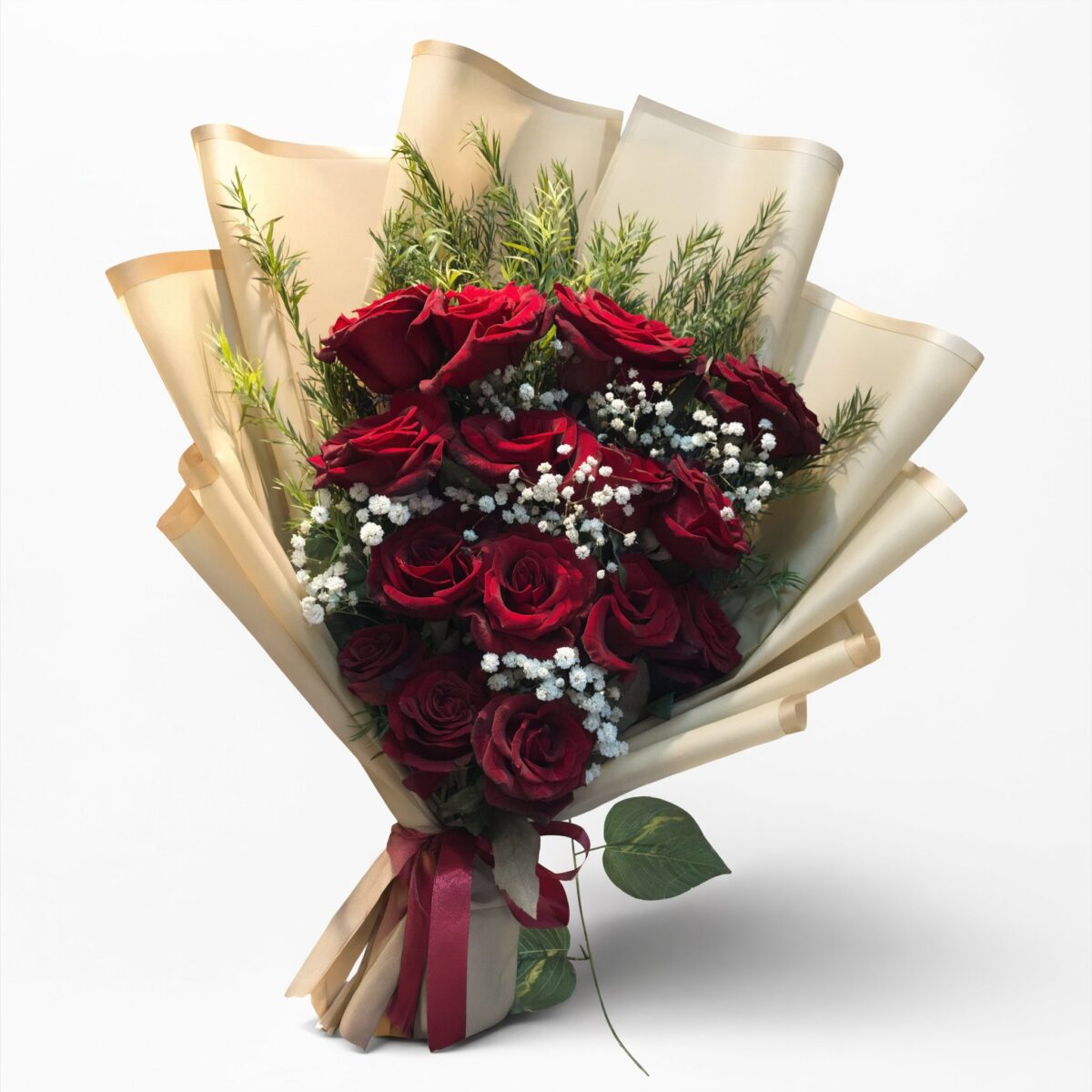 Passionate Red Roses Elegance